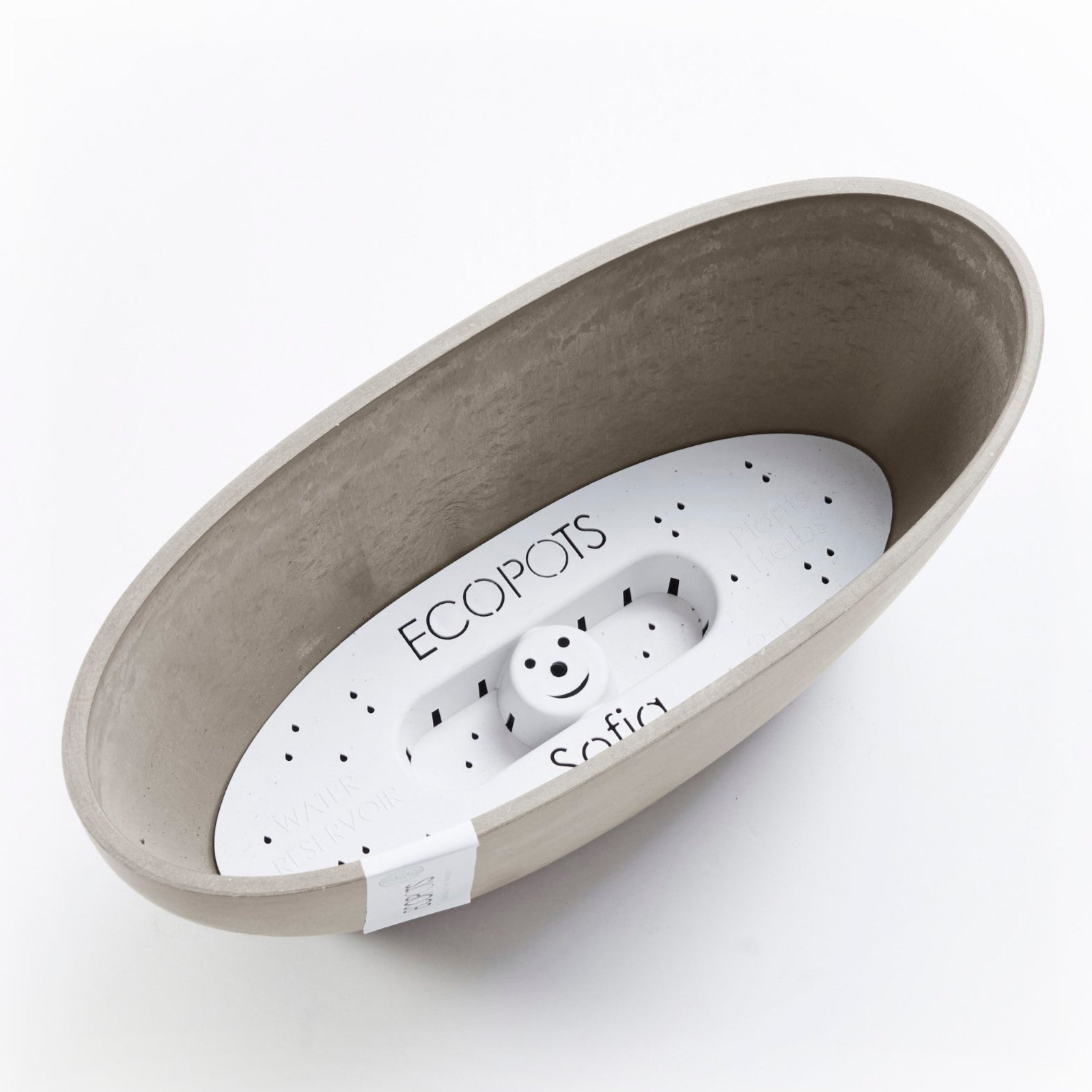 Ecopots Sofia L30 P13 H13.5 cm