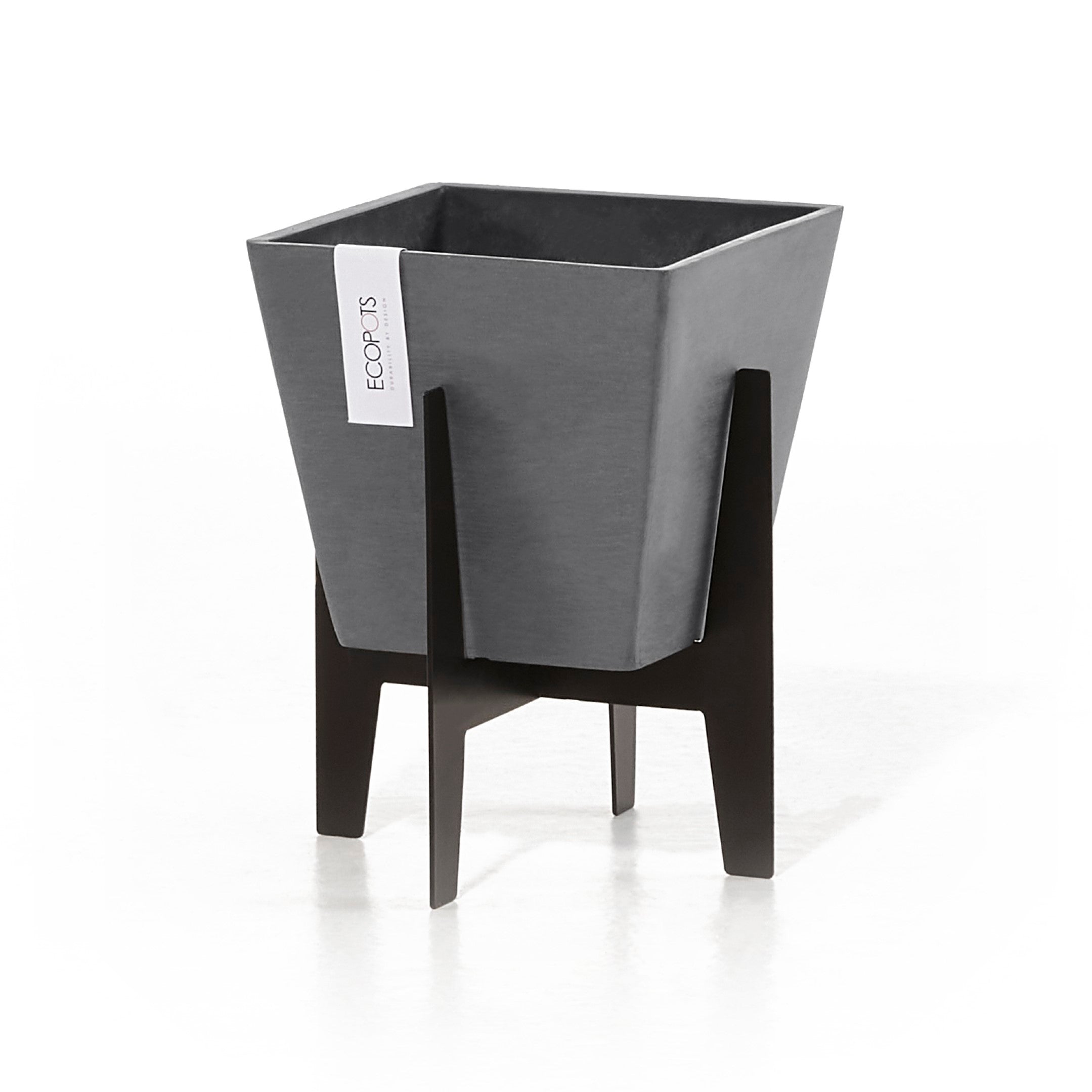 Ecopots Alzate in metallo L33 P33 H 31 cm (per Amsterdam 30/Rotterdam 30)