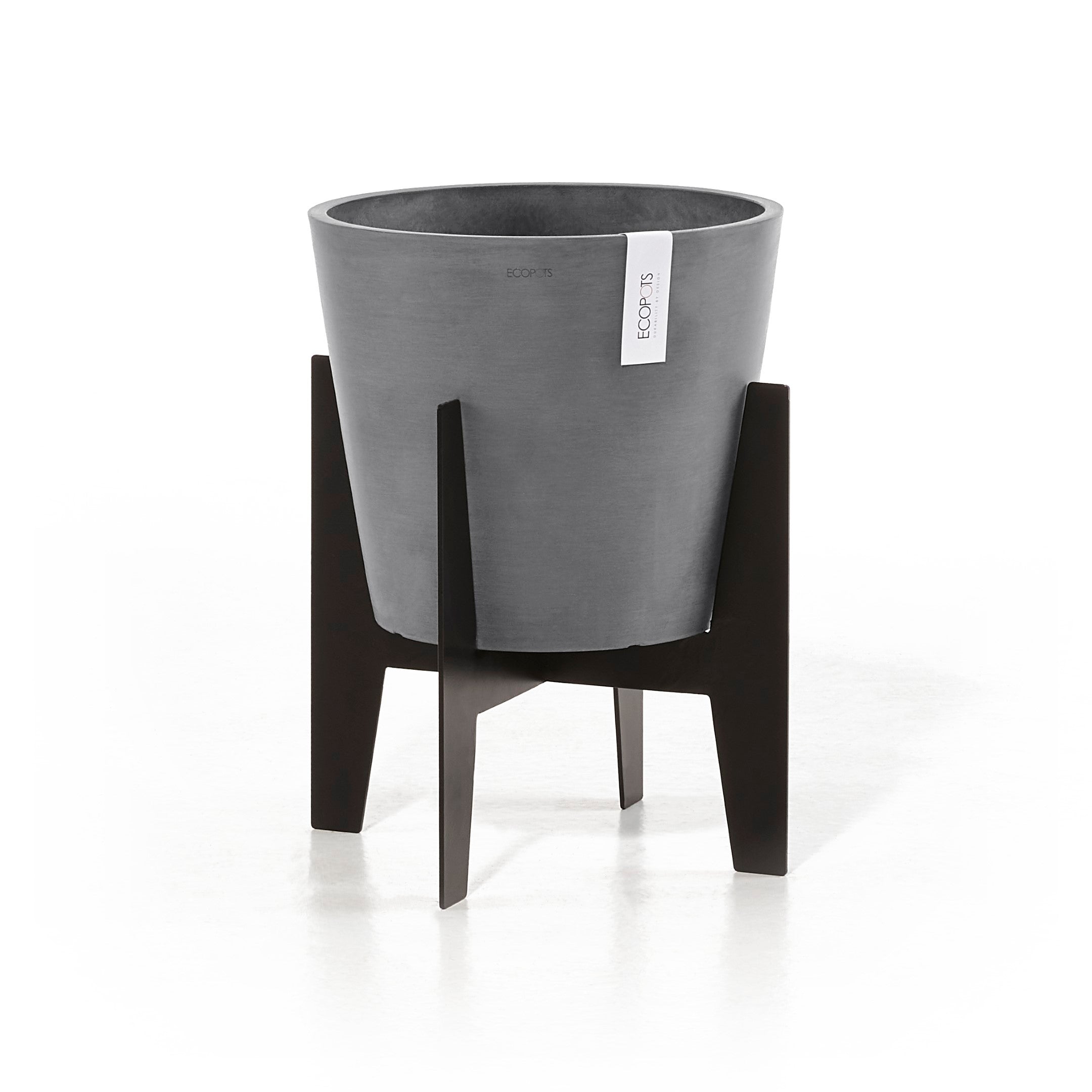 Ecopots Alzate in metallo L33 P33 H 31 cm (per Amsterdam 30/Rotterdam 30)