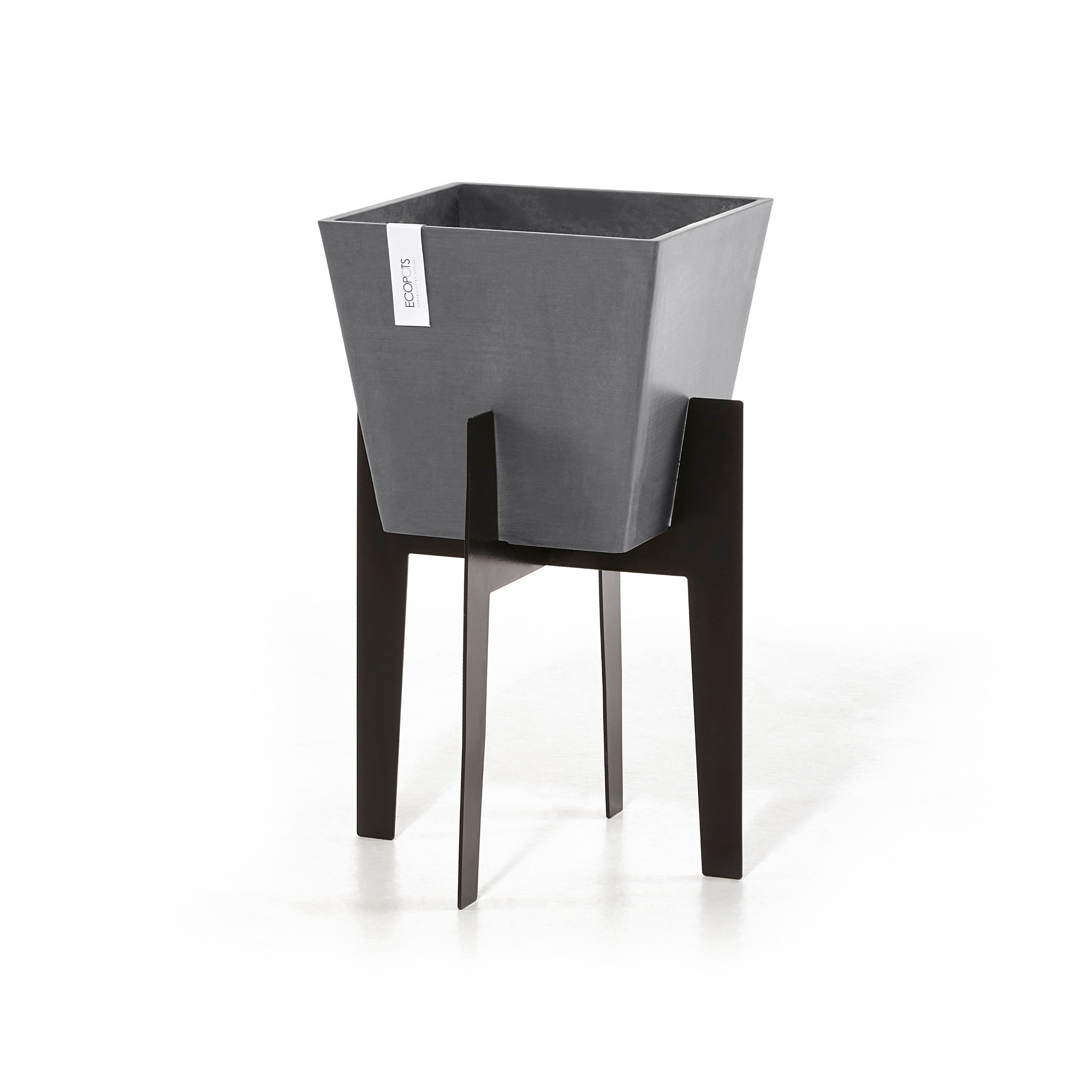 Ecopots Alzate in metallo L33 P33 H40 cm (per Amsterdam 30/Rotterdam 30)