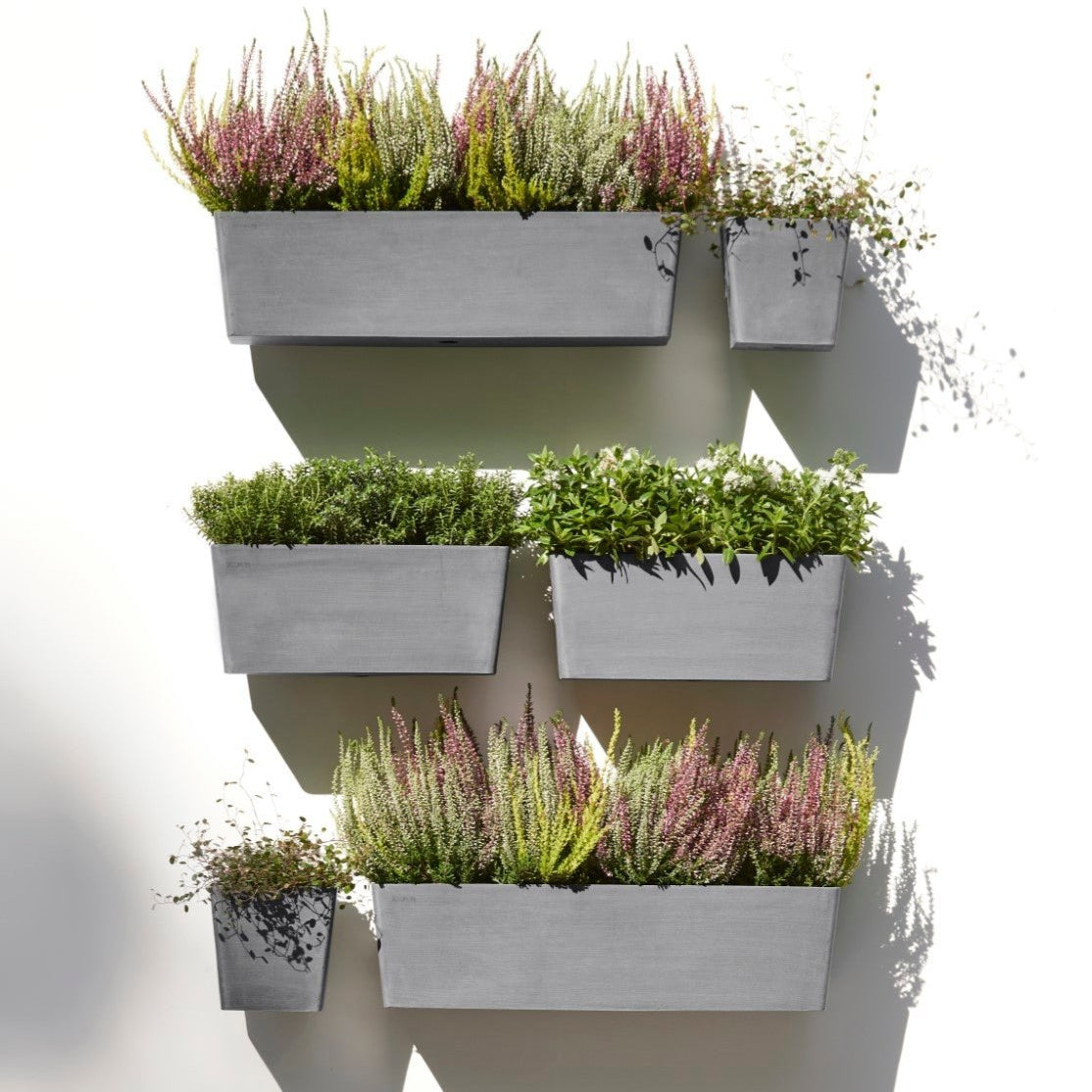 Ecopots Manhattan da parete L15 P17.4 H14.5 cm